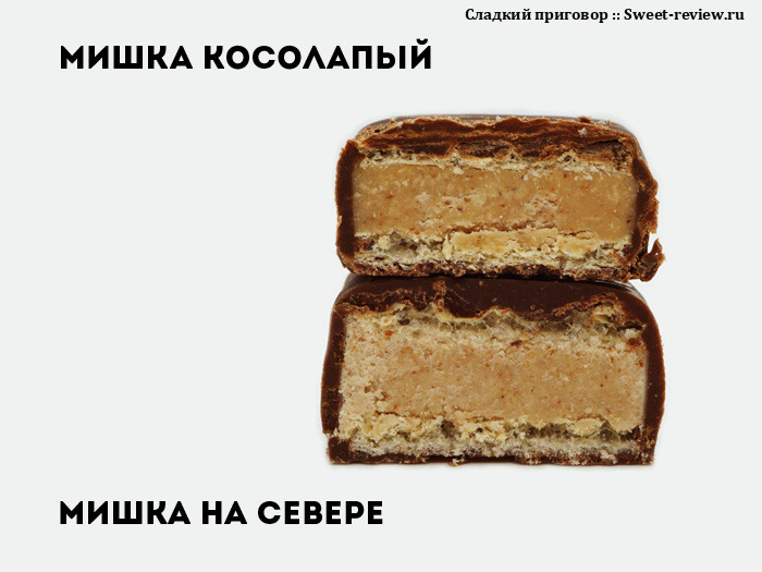 Конфеты шоколадные Мишка на севере, 1 кг, доставка из Екатеринбурга