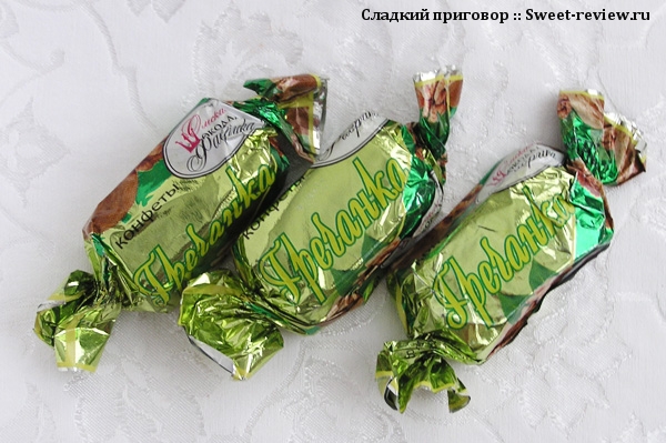 Конфеты "Гречанка" (Омская шоколадная фабрика, Омск)