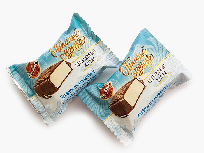 Конфеты "Птичье молоко" (Сормовская фабрика, Нижний Новгород)