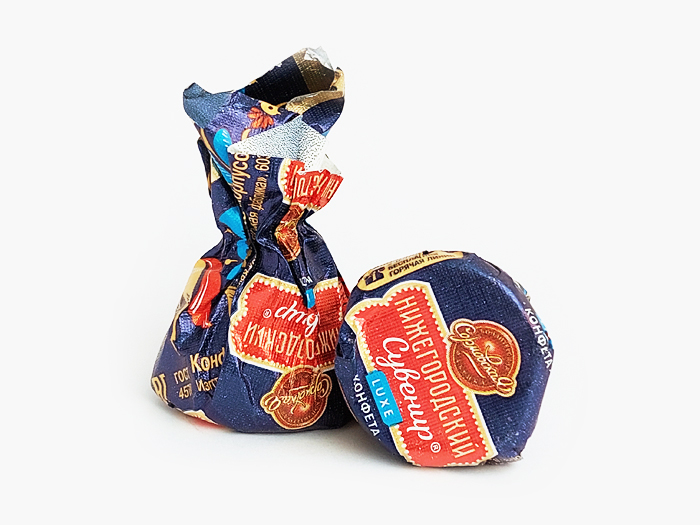 Конфеты "Нижегородский сувенир люкс" (Сормовская фабрика, Нижний Новгород)